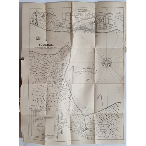 13 - Richard Caulfield. Council Book of the Corporation of Youghal. 1878. 1st Folding map and plates. Bro... 