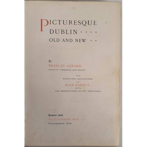 27 - Dublin: Gerard, Francis; 'Picturesque Dublin, Old and New' - 1898