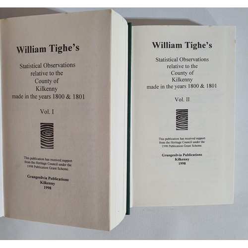 44 - Kilkenny: William Tighe&rsquo;s Statistical Observations,. Co Kilkenny, 1800-1801. Facsimile edition... 