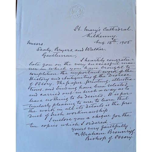 45 - Canon William Carrigan – History and Antiquities of the Diocese of Ossory (4 vols, 1905) and the 200... 