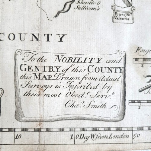 5 - Charles Smith The County of Kerry Taken From The Ancient and Present History of Kerry 1757. c.41cm x... 