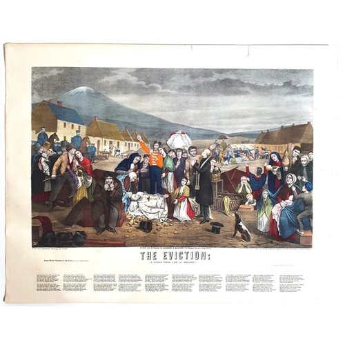 23 - The Eviction [A Scene From Life in Ireland] From a painting by Powell Printed and Published by Robis... 
