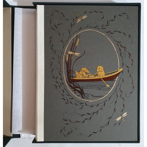 42 - Folio Society: The Wind in the Willows Kenneth Graham; Charles van Sandwyk, illus. The Special Cente... 