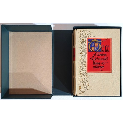 45 - Folio Society: Lydgate John. The Life of Saint Edmund, King and Martyr, 2 Vols, 2004. Limited Editio... 