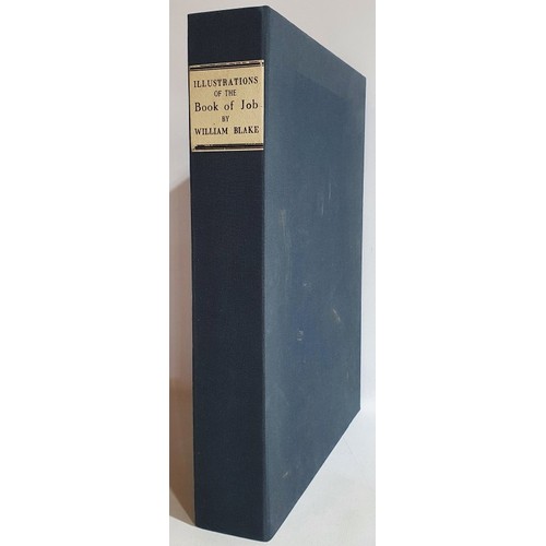 46 - William Blake - Illustrations of the Book of Job. Introduction by Laurence Binyon and Geoffrey Keyne... 