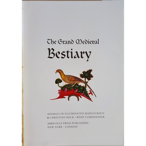 55 - The Grand Medieval Bestiary : Animals in Illuminated Manuscripts [DELUXE BOXED EDITION]Heck, Christi... 