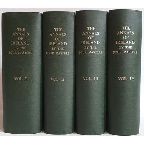 58 - Annals of the Four Masters, 1848-49. 1st Ed.&nbsp;Annals of the Kingdom of Ireland by the Four Maste... 