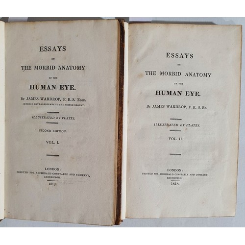 James Wardrop. Essays on the Morbid Anatomy of The Human Eye. 1818. 1st ...