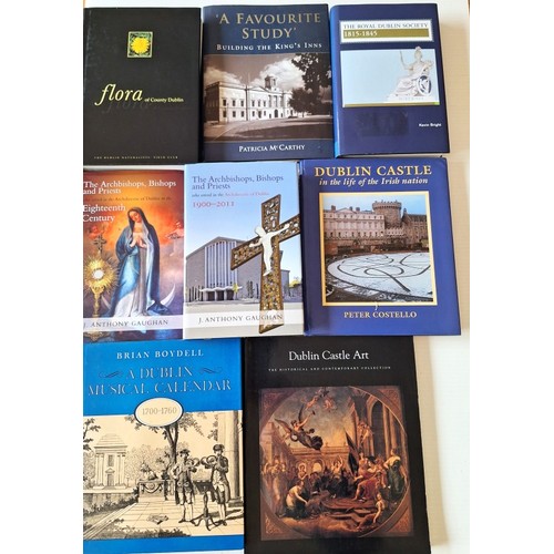 18 - Dublin Interest: Bundle of eight books, including Flora of County Dublin (Dublin Naturalists&rsquo; ... 