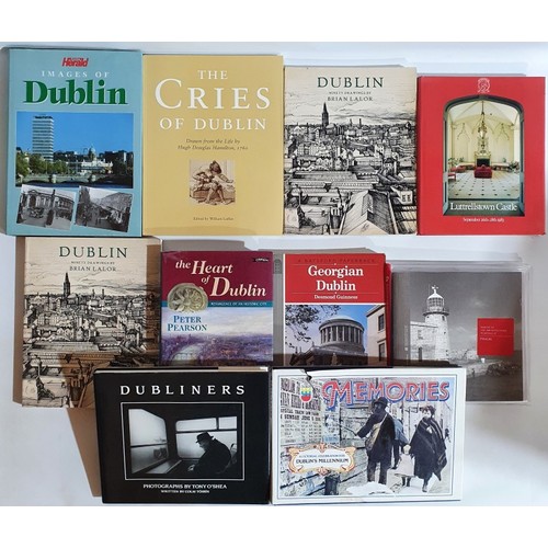 20 - Dublin: The Herart of Dublin by Peter Pearson, 2000; Dubliners photographs by Tony O'Shea, 1990; Lut... 