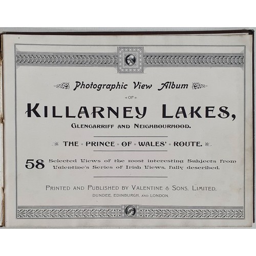 28 - Kerry: Photographic View Album of Killarney Lakes, Glengarriff and Neighbourhood. The Prince of Wale... 