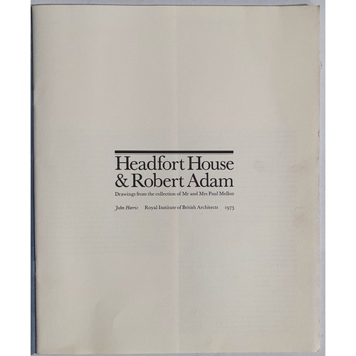 33 - Headfort House & Robert Adam &ndash; John Harris, Published by Royal Institute of British Archit... 