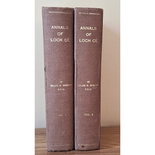 53 - Annals of Loch C&eacute; &ndash; 2 vols. Facsimile Reprint (1939) of William M. Hennessy published 1... 