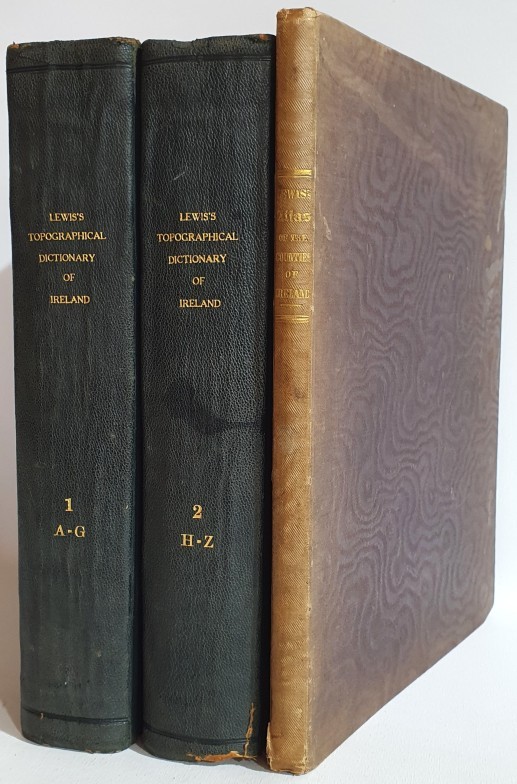 TOPOGRAPHICAL DICTIONARY OF IRELAND by Samuel Lewis published in two ...