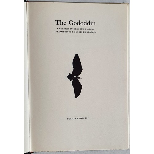 The Gododdin, a version by Desmond O'Grady with illustratiins by Louis ...