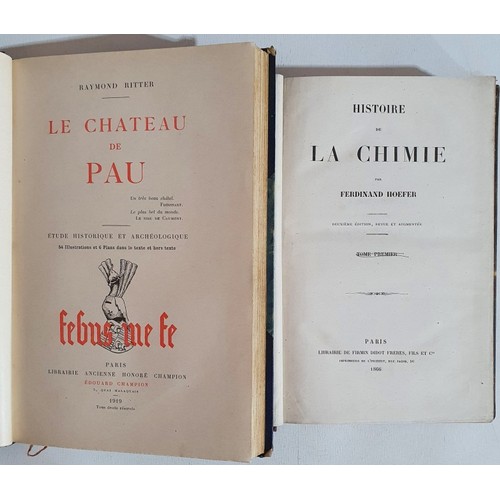 Le Château de Pau. Etude historique et archéologique. Raymond Ritter ...