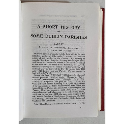 19 - A short history of some Dublin parishes Part I - Part XVII &ndash; Nicholas Donnelly, Carraig chapbo... 