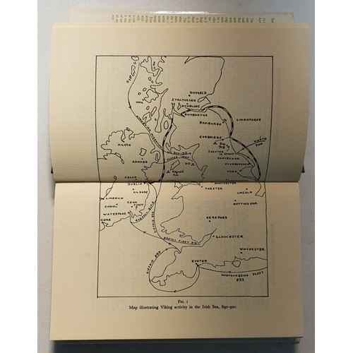 21 - Dedication from author and handwritten letter. Scandinavian York and Dublin by Alfred P. Smyth. Iris... 