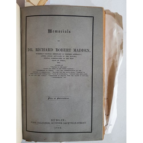 32 - MADDEN, Thomas More. Ed. by Genealogical, Historical, and Family Records of the O’Madden’s of Hy-Man... 