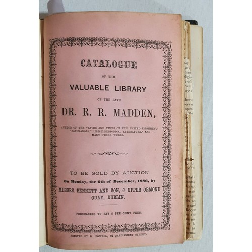 32 - MADDEN, Thomas More. Ed. by Genealogical, Historical, and Family Records of the O’Madden’s of Hy-Man... 