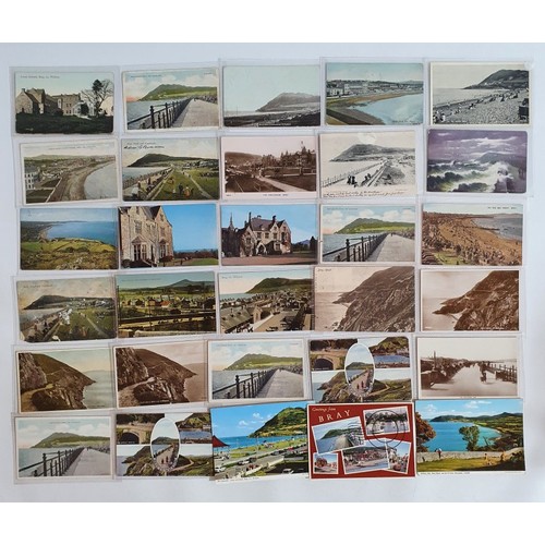 1 - Postcards - Wicklow. An extensive collection depicting scenes from&nbsp; Silver Strand, Vale of Clar... 