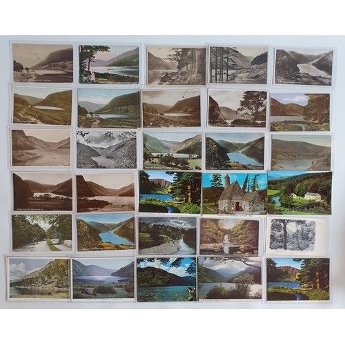 1 - Postcards - Wicklow. An extensive collection depicting scenes from&nbsp; Silver Strand, Vale of Clar... 