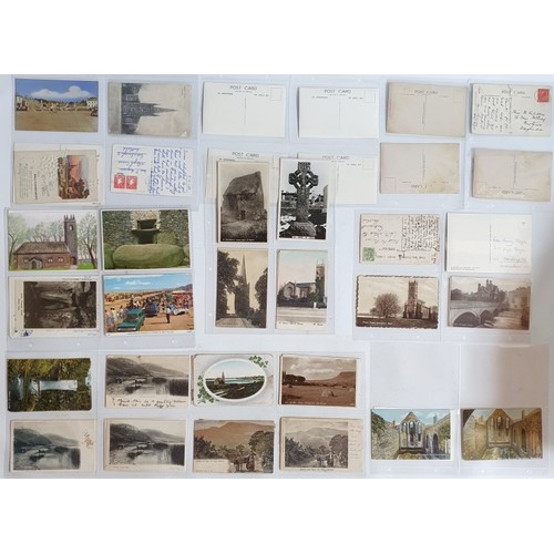 10 - Postcards Meath, Roscommon, Sligo, Cavan, Monaghan: Collection of Postcards from the early-mid 1900'... 