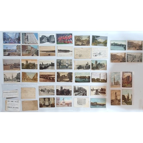 16 - Postcards Limerick & Limerick Advertising: Collection of Postcards from the early-mid 1900's onw... 