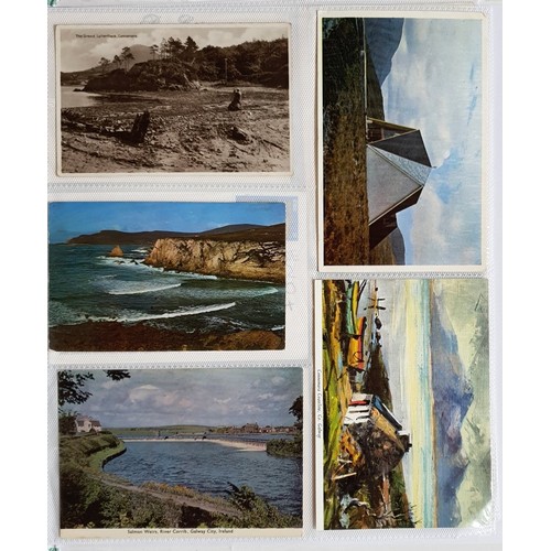 19 - Postcards Galway: Collection of Postcards from the early-mid 1900's onwards depicting scenes such as... 