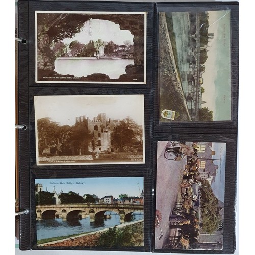 19 - Postcards Galway: Collection of Postcards from the early-mid 1900's onwards depicting scenes such as... 