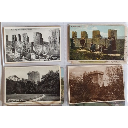 21 - Postcards Cork: Collection of Postcards from the early-mid 1900's onwards depicting scenes such as T... 