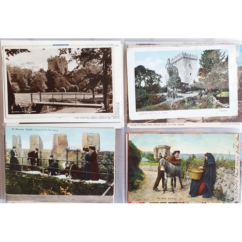 21 - Postcards Cork: Collection of Postcards from the early-mid 1900's onwards depicting scenes such as T... 