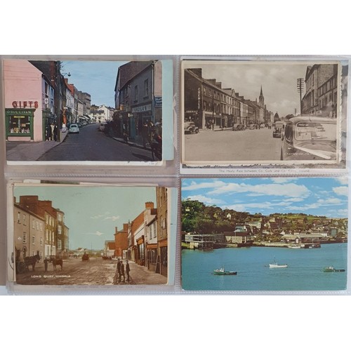 21 - Postcards Cork: Collection of Postcards from the early-mid 1900's onwards depicting scenes such as T... 