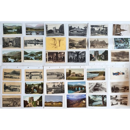 22 - Postcards Kerry: Collection of Postcards from the early-mid 1900's onwards depicting scenes such as ... 