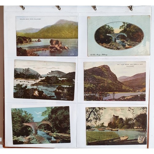 24 - Postcards Kerry: Collection of Postcards from the early-mid 1900's onwards depicting scenes such as ... 