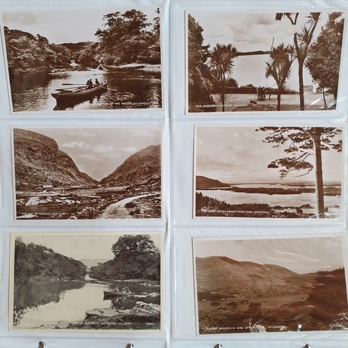24 - Postcards Kerry: Collection of Postcards from the early-mid 1900's onwards depicting scenes such as ... 