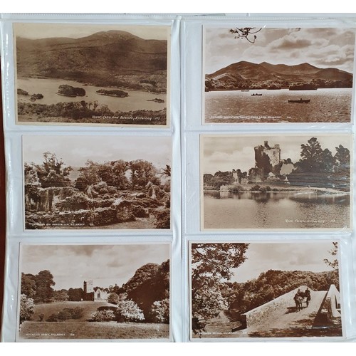 24 - Postcards Kerry: Collection of Postcards from the early-mid 1900's onwards depicting scenes such as ... 