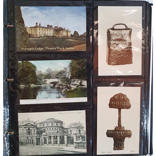25 - Postcards Dublin: Collection of Postcards from the early-mid 1900's onwards depicting scenes such as... 