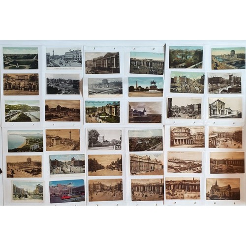 26 - Postcards Dublin: Collection of Postcards from the early-mid 1900's onwards depicting scenes such as... 