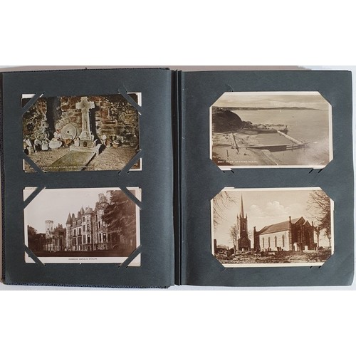 27 - Postcards Wicklow: Collection of Postcards from the early-mid 1900's onwards depicting scenes such a... 