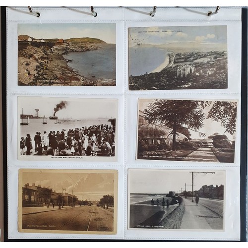 28 - Postcards Dublin: Collection of Postcards from the early-mid 1900's onwards depicting scenes such as... 