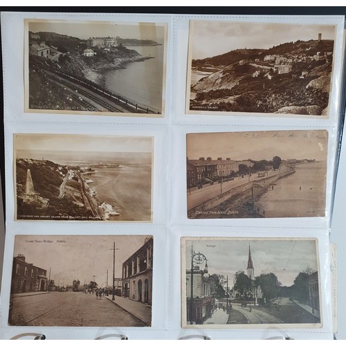 28 - Postcards Dublin: Collection of Postcards from the early-mid 1900's onwards depicting scenes such as... 