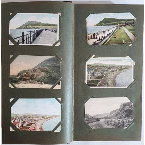 29 - Postcards Wicklow: Collection of Postcards from the early-mid 1900's onwards in an attractive Victor... 