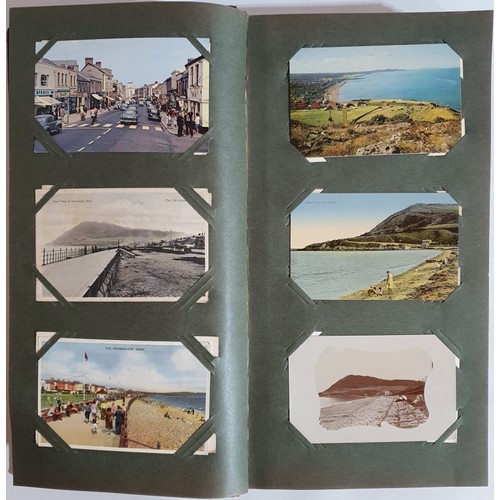 29 - Postcards Wicklow: Collection of Postcards from the early-mid 1900's onwards in an attractive Victor... 
