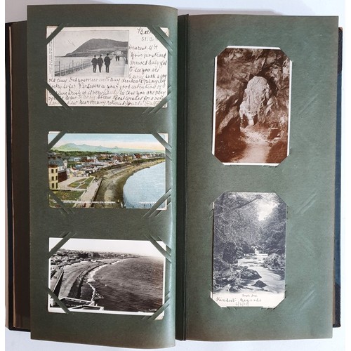 29 - Postcards Wicklow: Collection of Postcards from the early-mid 1900's onwards in an attractive Victor... 