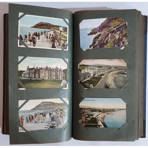 29 - Postcards Wicklow: Collection of Postcards from the early-mid 1900's onwards in an attractive Victor... 