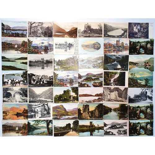 32 - Kerry. Collection of Vintage Postcards. 1900-1930 period mostly. Many in colour. Landscape etc. some... 