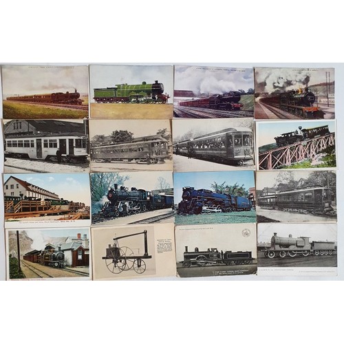 37 - Postcards: An extensive collection of Postcards relating to Boats, Planes, Trains, Cats etc (c380)&n... 