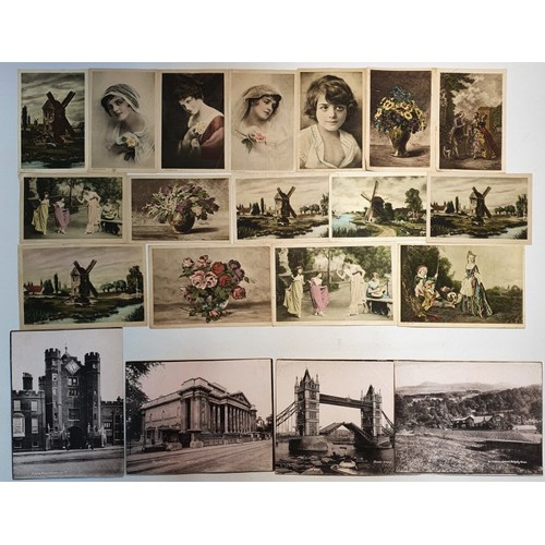 38 - Postcards: An extensive collection of UK interest Postcards (c900) Plus 80 prints from the Welch Col... 