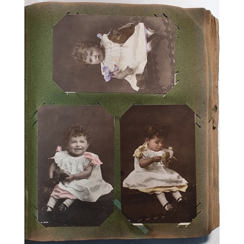 42 - Postcards: Collection of Vintage coloured Childrens Postcards (c400) Plus a collection of Postcards ... 